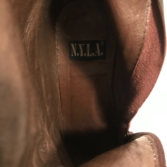 N.Y.L.A Element color block retro heeled bootie - Picture 8 of 8